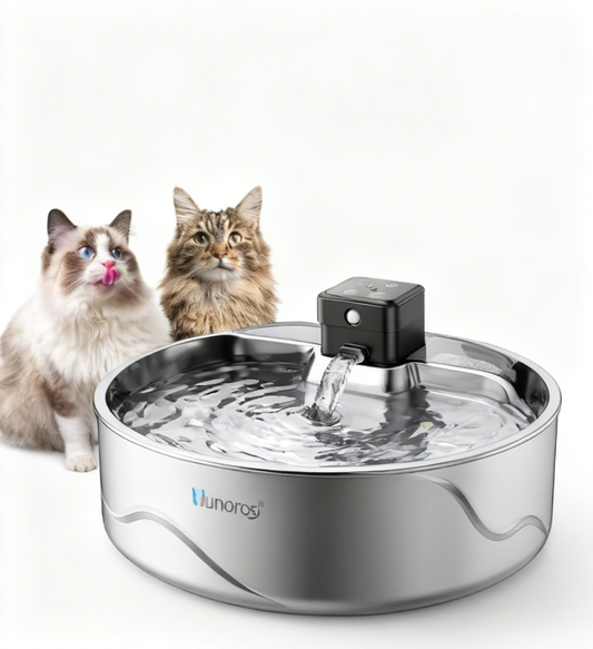lunoros® Cat Water Fountain: Your Feline’s Personal Bubbling Stream Adventure – Hydration That Makes Whiskers Wiggle with Joy!